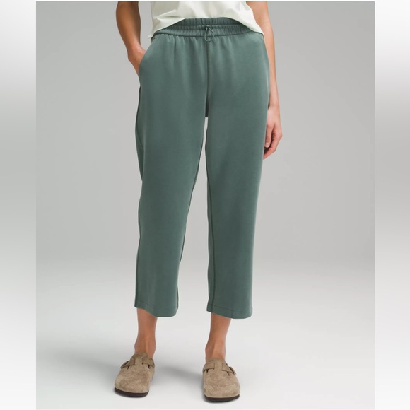 lululemon athletica Pants - Lululemon Softstreme High-Rise Straight-Leg Cropped Pant